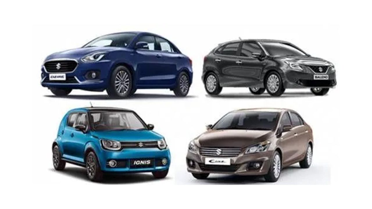 Maruti Suzuki Dzire Ignis Baleno Ciaz 500x261
