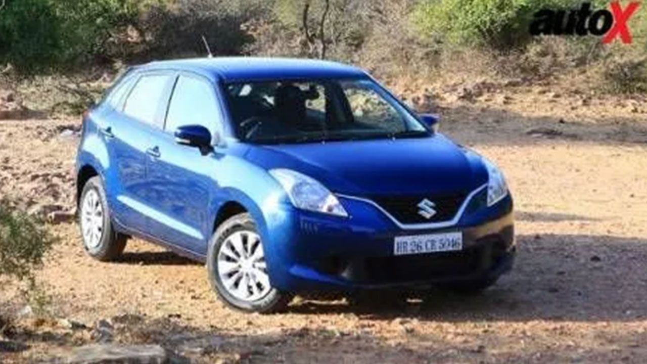 Maruti Suzuki Baleno Right Side and Front View Maruti Suzuki Baleno Right Side and Front View