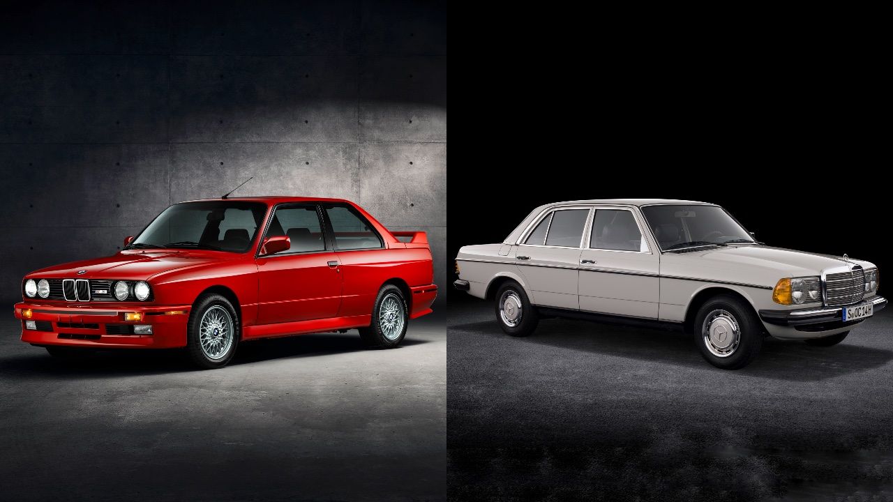 BMW E30 Mercedes W123