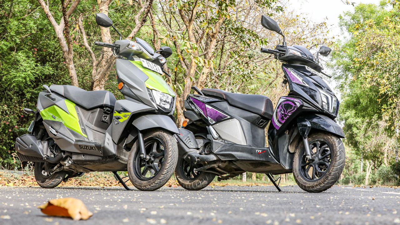 Suzuki Avenis 125 vs TVS Ntorq 125 Static3