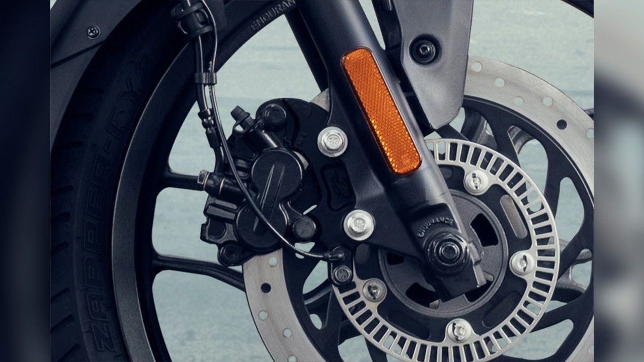 Bajaj Pulsar N160 Front Brake View