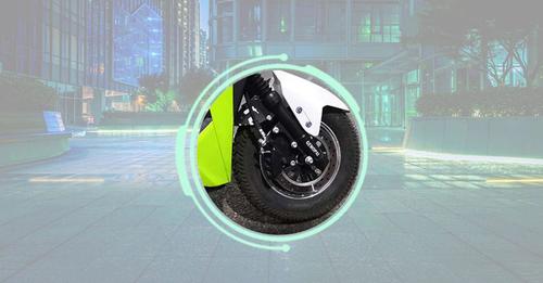 Gemopai Astrid Lite Front brake view