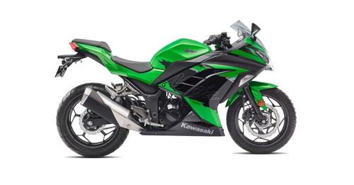 Kawasaki Ninja 300 Side View