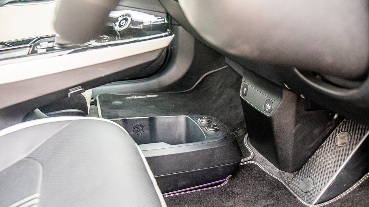 Kia EV6 central storage