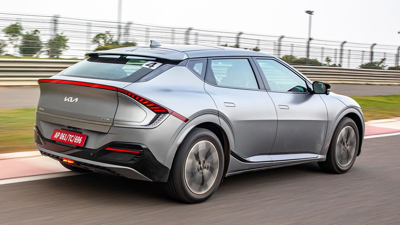 Kia EV6 Rear Three Fourth Dynamic 2