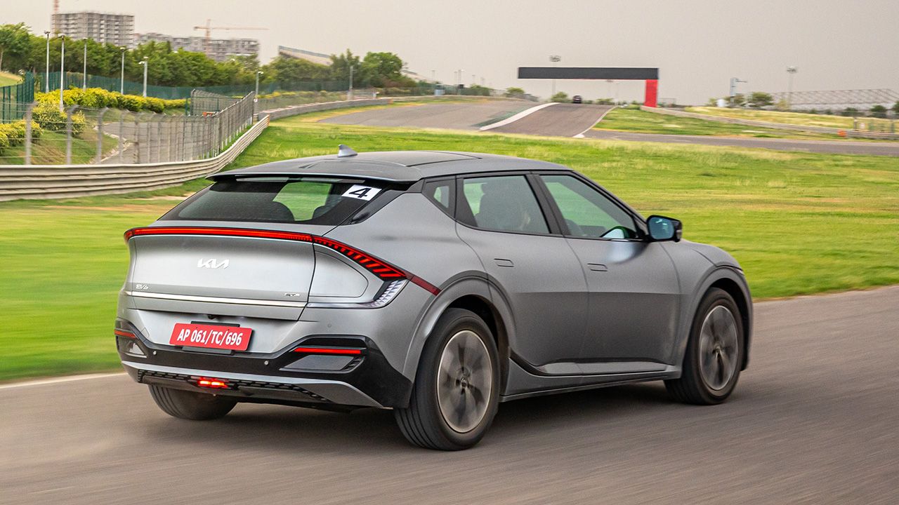Kia EV6 Rear Three Fourth Dynamic
