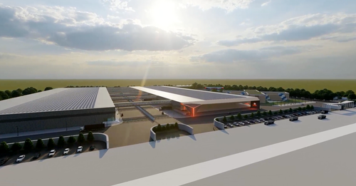 Okinawa Autotech Mega Factory Rendering Rajasthan