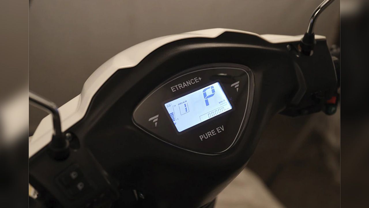 PURE EV ETrance Neo Speedometer