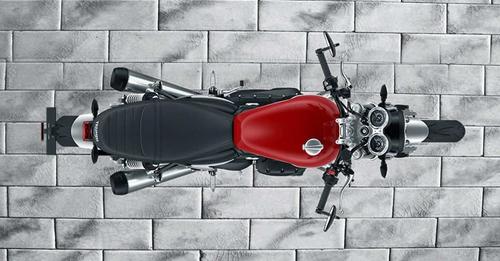 Triumph Speed Twin Top View