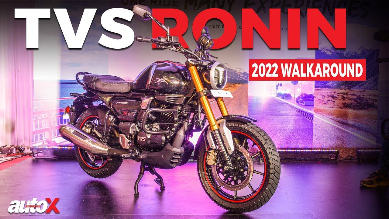 2022 TVS Ronin Walkaround Design Engine Features Price And More Details Revealed AutoX