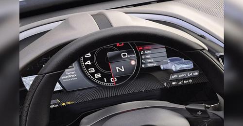 Ferrari Roma Instrumentation Console On Start Up