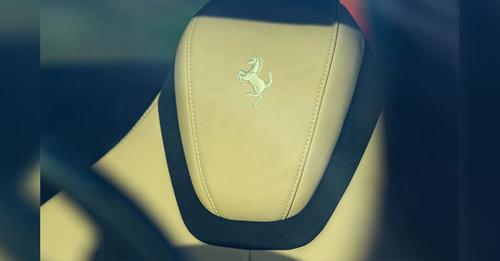 Ferrari Roma Seat Headrest