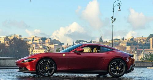 Ferrari Roma Side View