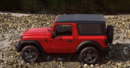 Mahindra Thar Side View