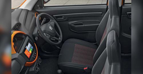 Maruti Suzuki S Presso Driver View Of Steering Console And Instrumentation