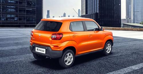 Maruti Suzuki S Presso Right Rear Three Quarter
