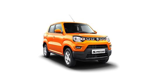Maruti Suzuki S Presso Solid Sizzle Orange