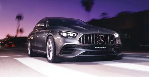 Mercedes Benz AMG E63 Front Left Three Quarter