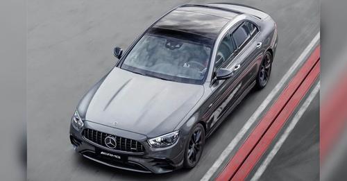 Mercedes Benz AMG E63 Top View