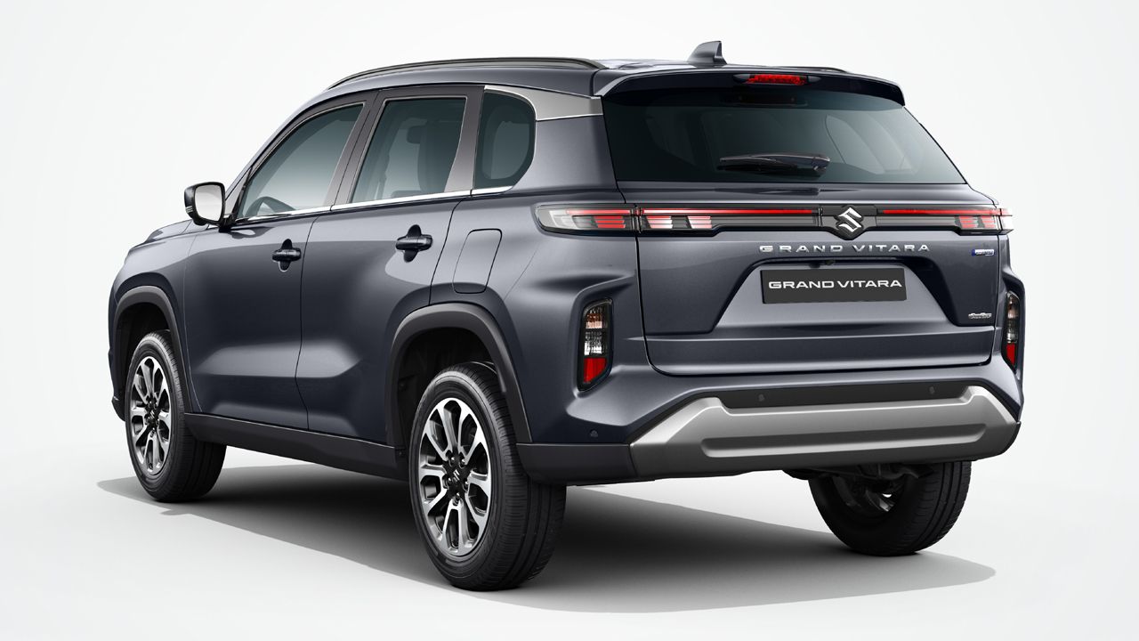 New Maruti Suzuki Grand Vitara Rear Quarter Studio