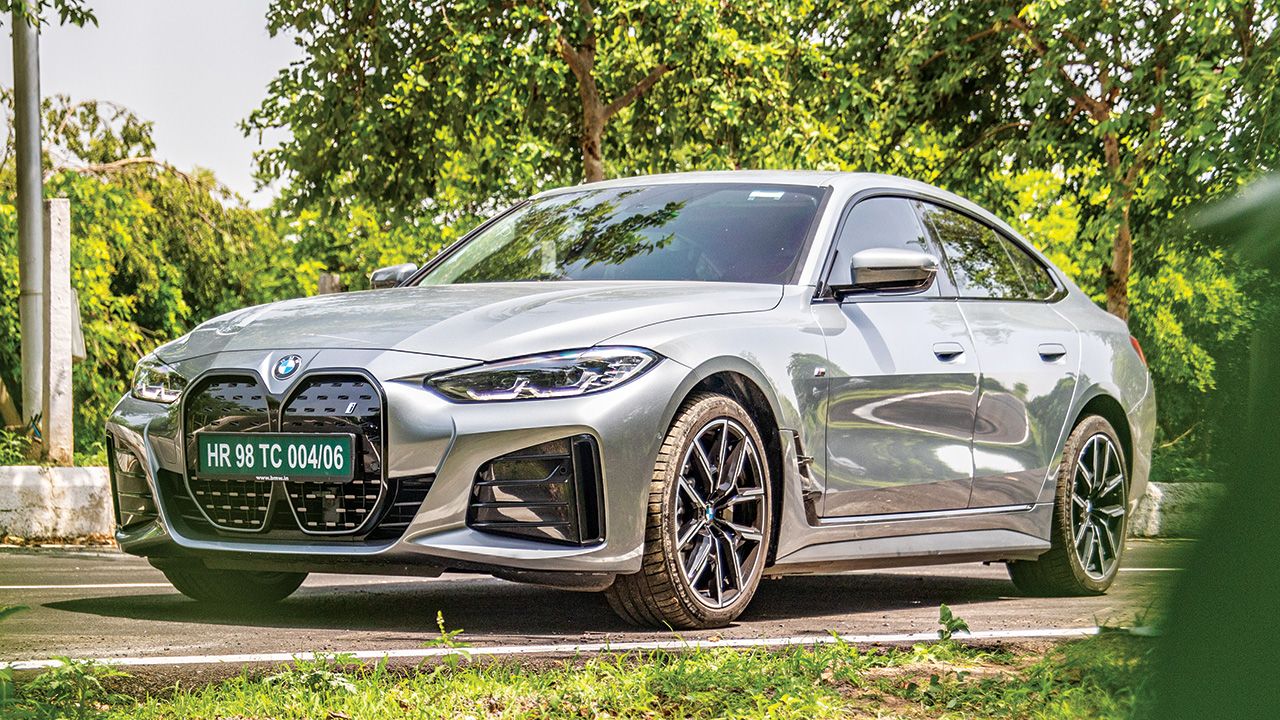 BMW I4 Front Quarter Static