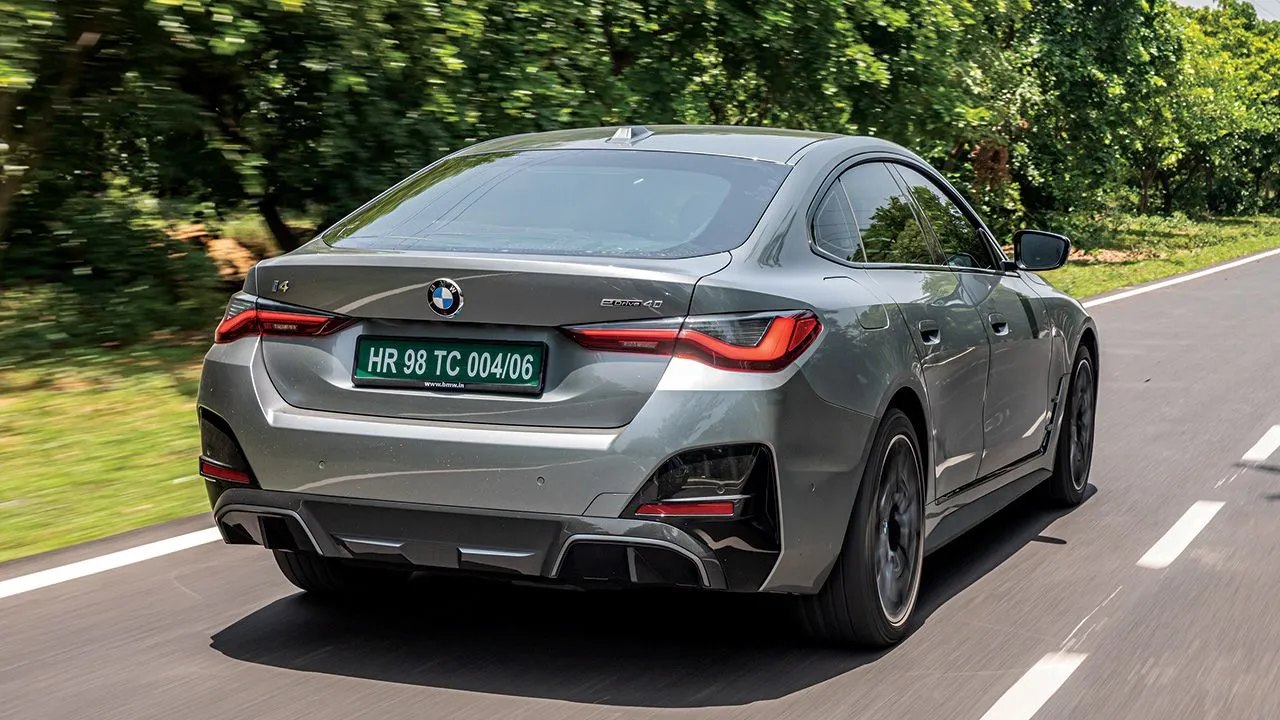 BMW i4 Rear Quarter Motion1