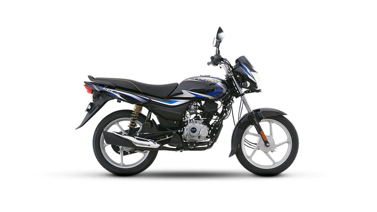 Bajaj Platina 100 Black Blue