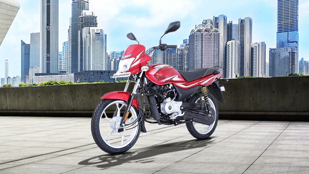 Bajaj Platina 100 Right Side View