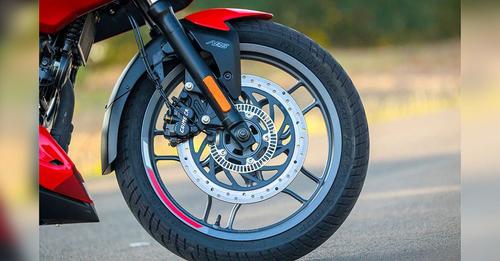 Bajaj Pulsar F250 Front Tyre View