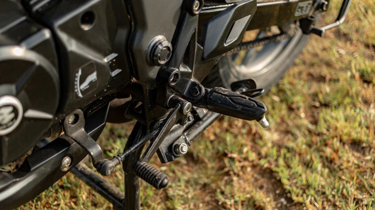 Bajaj Pulsar NS125 Foot Rest View