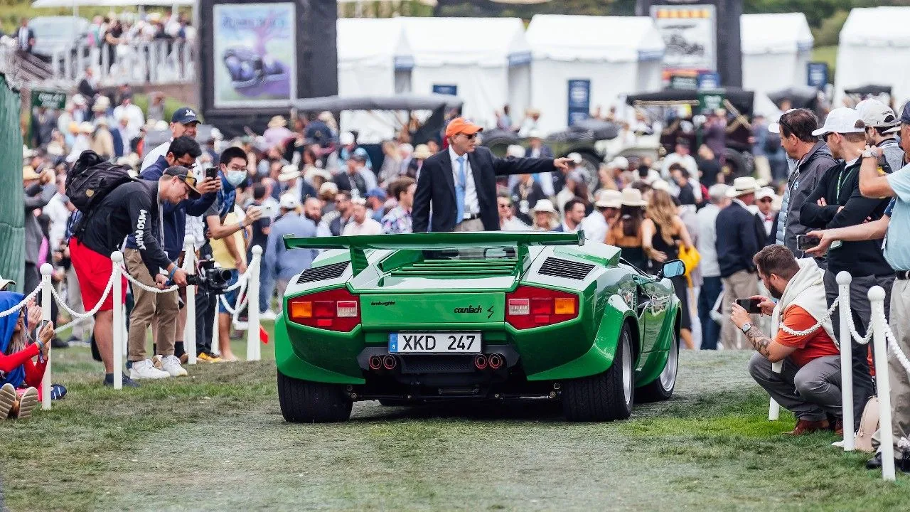 Countach At Pebble Beach Concours