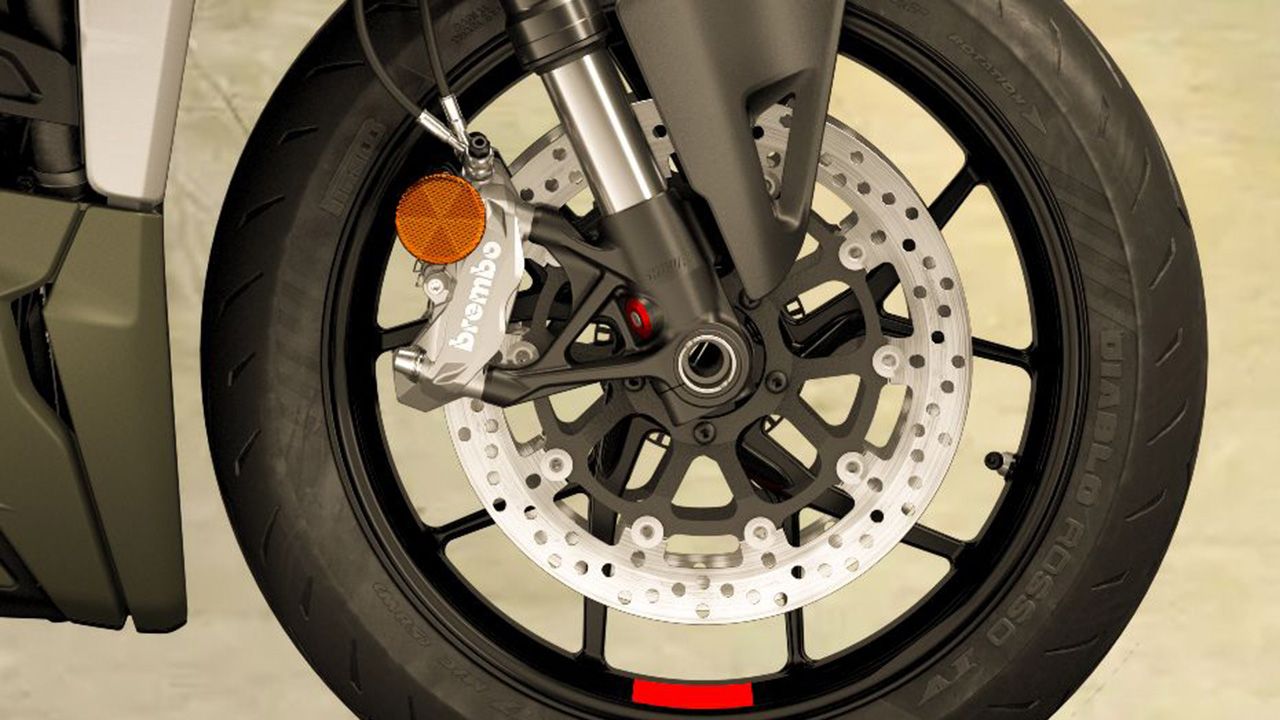 Ducati Streetfighter V2 Front Brake View