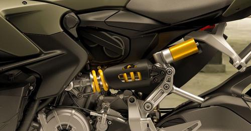 Ducati Streetfighter V2 Rear Suspension View