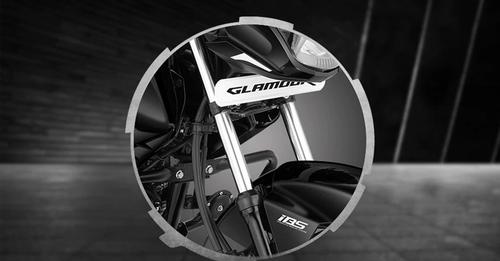 Glamour Xtec Front Suspension View