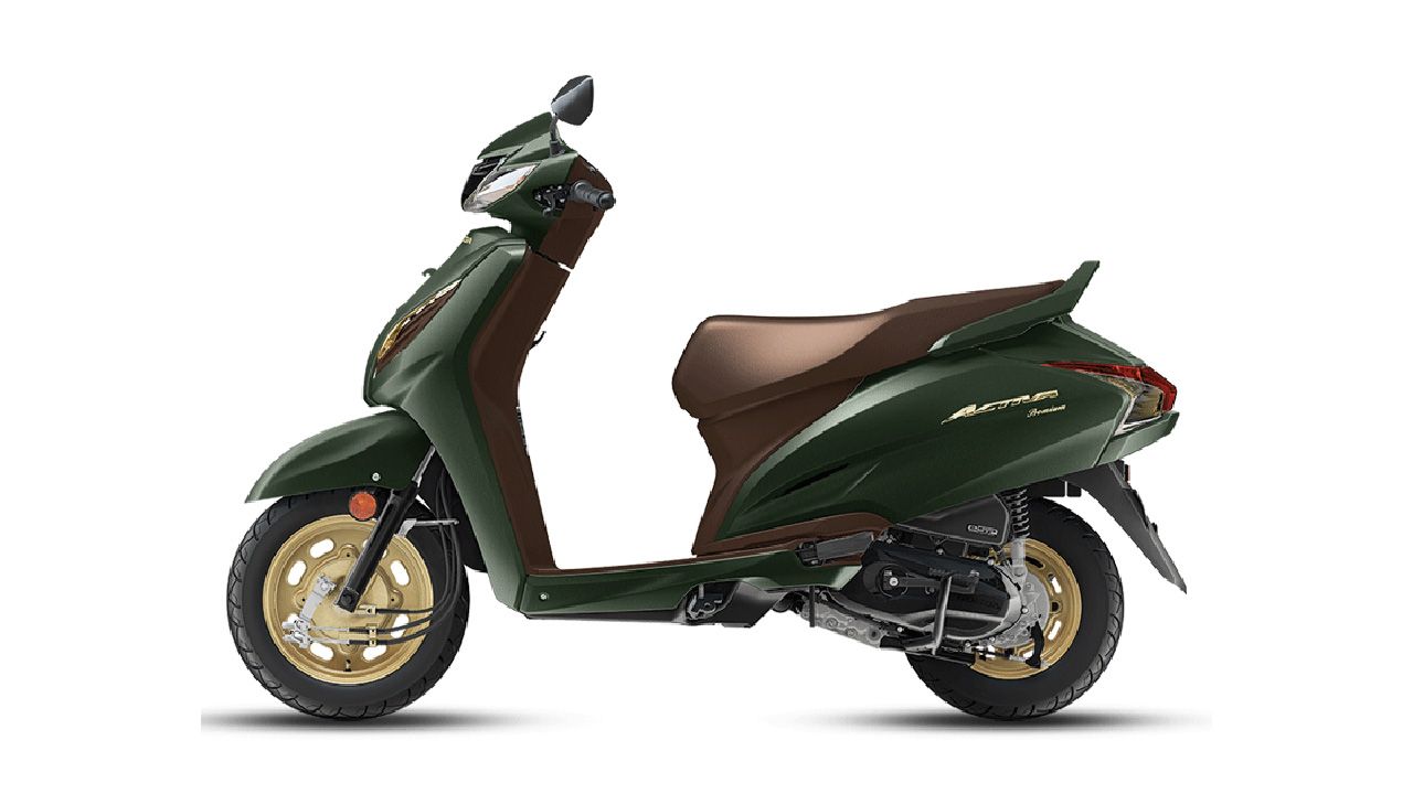 Honda Activa 6G Mat Marshal Green Metallic