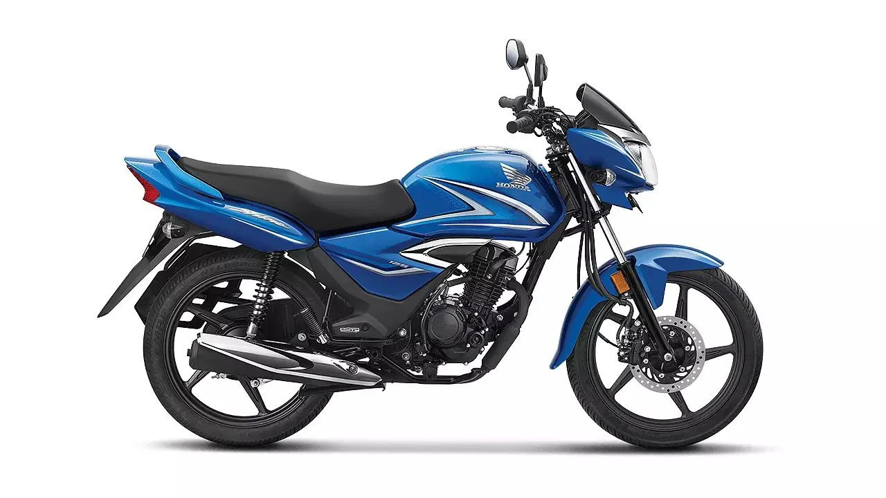 Honda Shine Athletic Blue Metallic