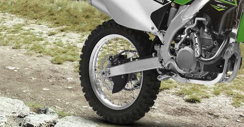 Kawasaki KLX450R Rear Tyre View