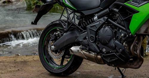 Kawasaki Versys 650 Rear Tyre View