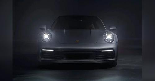 Porsche 911 Front View