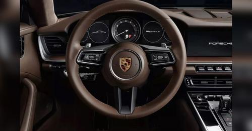 Porsche 911 Steering Close Up