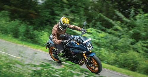 Suzuki Katana Top Angle Motion