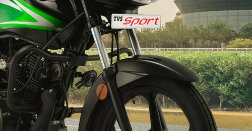 TVS Sport Front Mudguard Suspension
