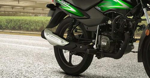 TVS Sport Rear Tyre View