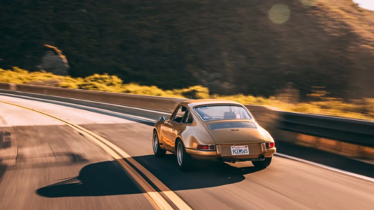 Tuthill Porsche 911K Rear Three Fourth Motion