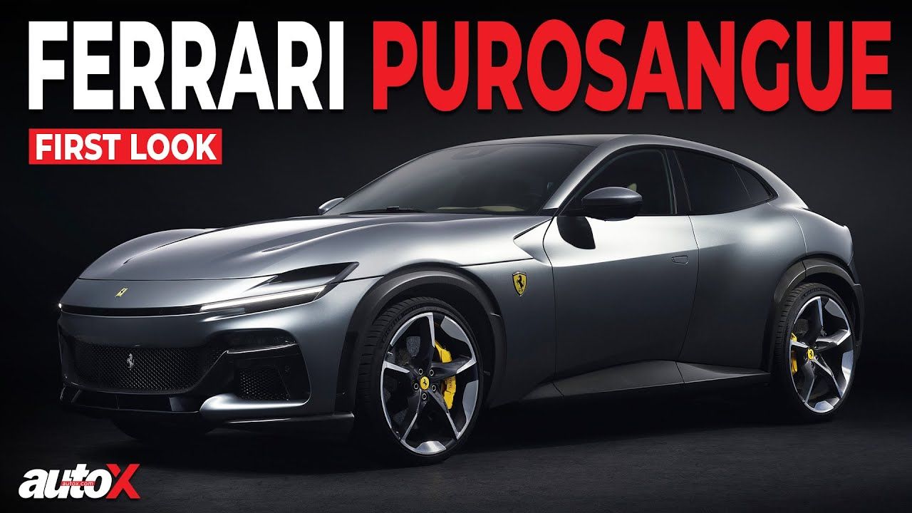 2022 Ferrari Purosangue SUV First Look AutoX