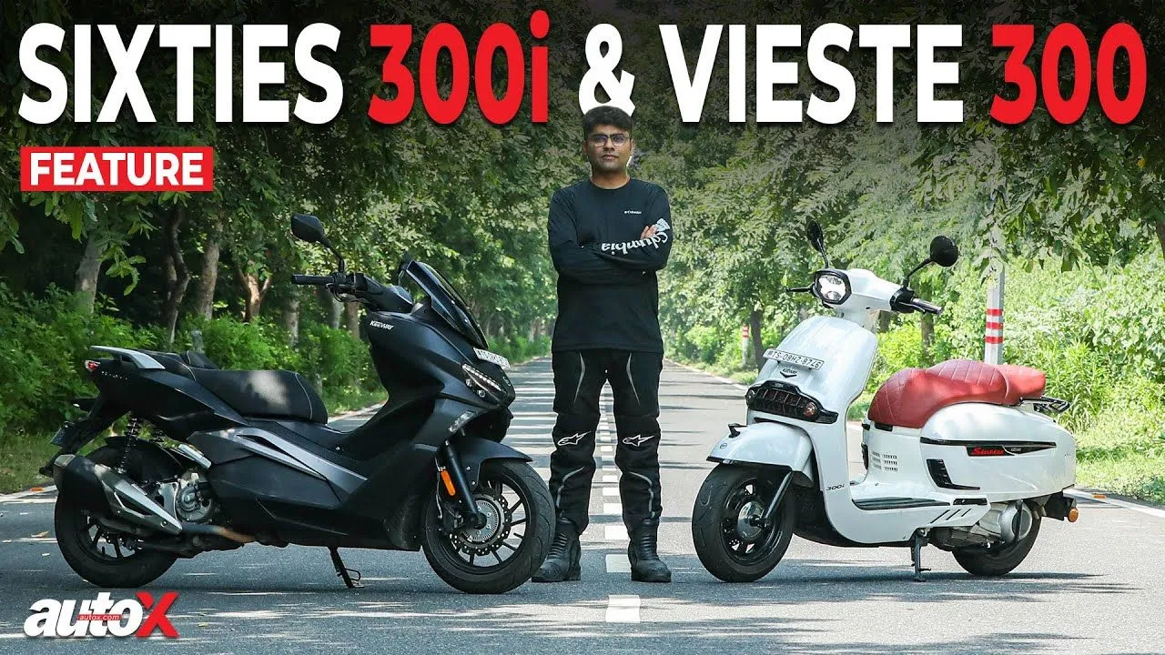 2022 Keeway Sixties 300i And Vieste 300 Review Not Your Average Scooters In India AutoX