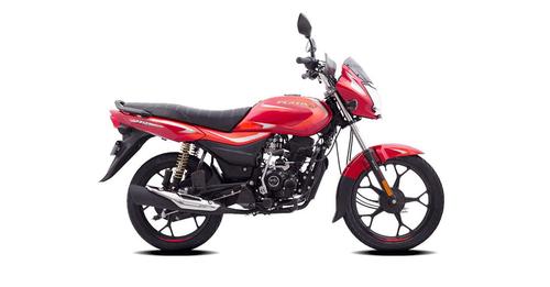 Bajaj Platina 110 Cocktail Wine Red Orange