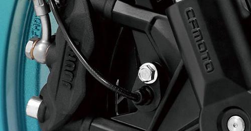 CFMoto 300NK Front Brake View