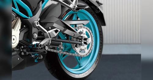 CFMoto 300NK Rear Tyre View
