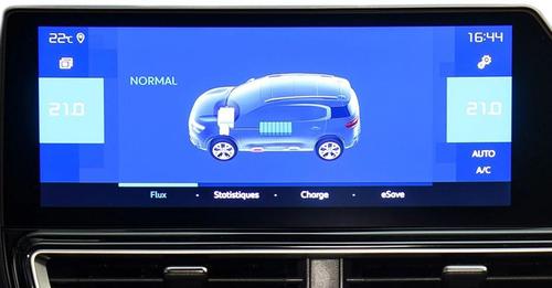 Citroen C5 Aircross Infotainment System Main Menu